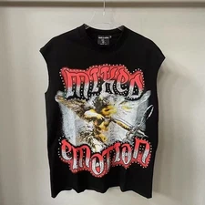 Mixed Emotion Eye T-Shirt Vest sleeveless t-shirt – New Tags/ – All Sizes