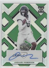 2022 Leaf Metal Draft Green Prismatic 3/10 Jaquarii Roberson #BA-JR2 Auto 06st