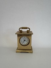 VINTAGE SMALL JEWELER BAILEY BANKS & BIDDLE CARRIAGE CLOCK *WATCH - not tested
