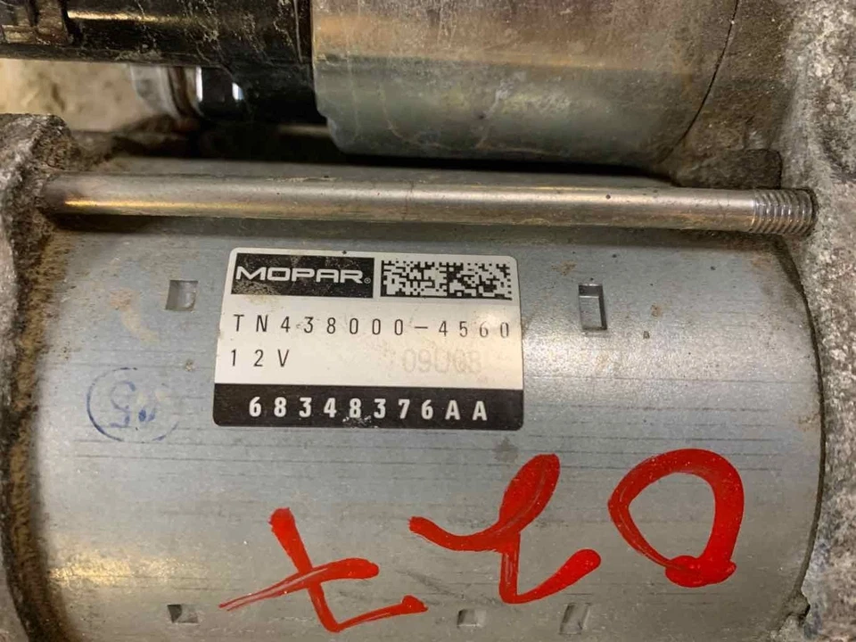 Dodge Grand Caravan Chrysler Voyager Pacifica 2020-2024 de arranque OEM Foto 2 de 2