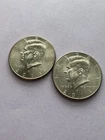 2014 P & D Kennedy Half Dollar (2) Clad Coins Circulated  Free shipping N 211