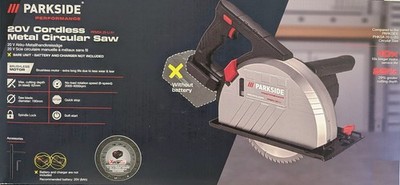 PARKSIDE PERFORMANCE 20 V Akku-Metallhandkreissäge PPMSA 20-Li A1 im Koffer