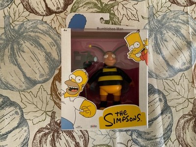 The Simpsons BUMBLEBEE MAN & Video Camera 5'' Action Figure Wave 4 Jakks Pacific