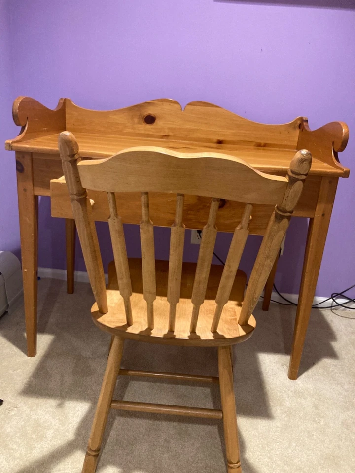 Ethan Allen writing desk - Image 3 of 4