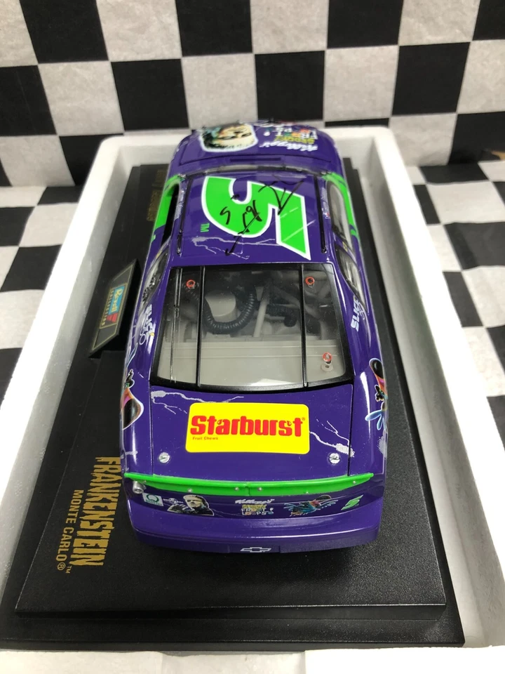 TERRY LABONTE #5 KELLOGGS SPOOKY FROOT LOOPS 1997 1:18 REVELL *AUTOGRAPHED* - Image 4 of 4