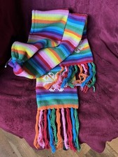 Gap Kids Scarf Multicolored Double Snowflake Fringed