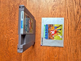 Konami Hyper Soccer f&uuml;r Nintendo NES mit OVP und Anleitung PAL CIB
