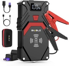 Avviatore Emergenza Batteria Auto Moto Barca JUMP STARTER caricabatteria a led