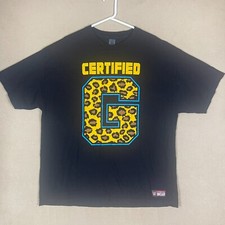 WWE Authentic Shirt Adult 2XL Black Enzo & Big Cass Certified G T-Shirt Mens