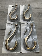 Liberty Luxe B34865C-CZ-U Pilltop 5-5/8" Long Double Pronged  4 Utility Hooks
