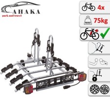 PORTE-VELOS SUSPENDU SUR ATTELAGE RABATTABLE POUR 4 VELOS | Porte-vélo AHAKA