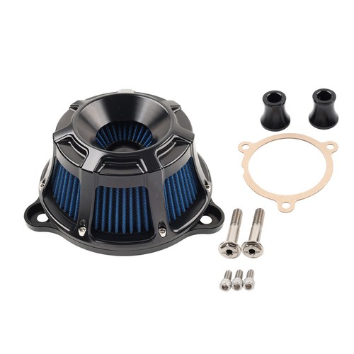 Air Cleaner Intake Filter Kit For Harley M8 Road King FLHR, Street Glide FLHX - Picture 2 of 11