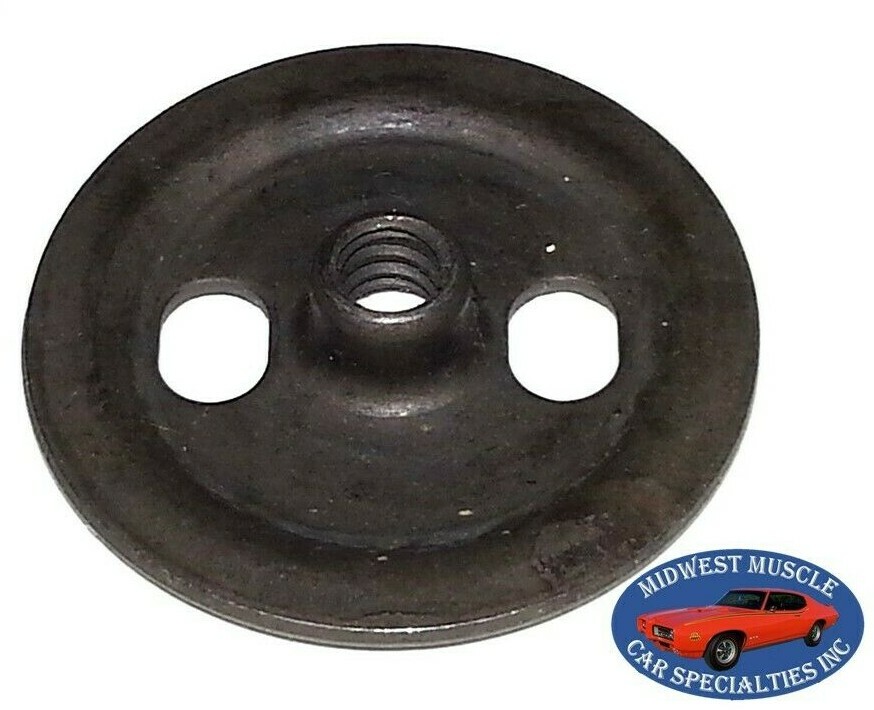 67-80 NOS GM Door & Rear Quarter Side Glass Window Crank Regulator Roller Nut GY