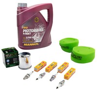 FüR Kawasaki VN 750 Vulcan 86-95 Set Wartung ÖL 4L Luftfilter ÖLfilter ZüNdkerze