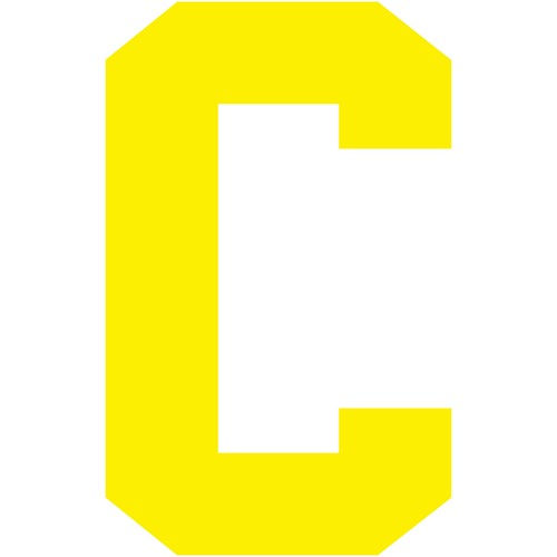 Varsity Letter C Decal Sticker Vinyl Window Laptop College Athletic Team Sports - Picture 16 of 25