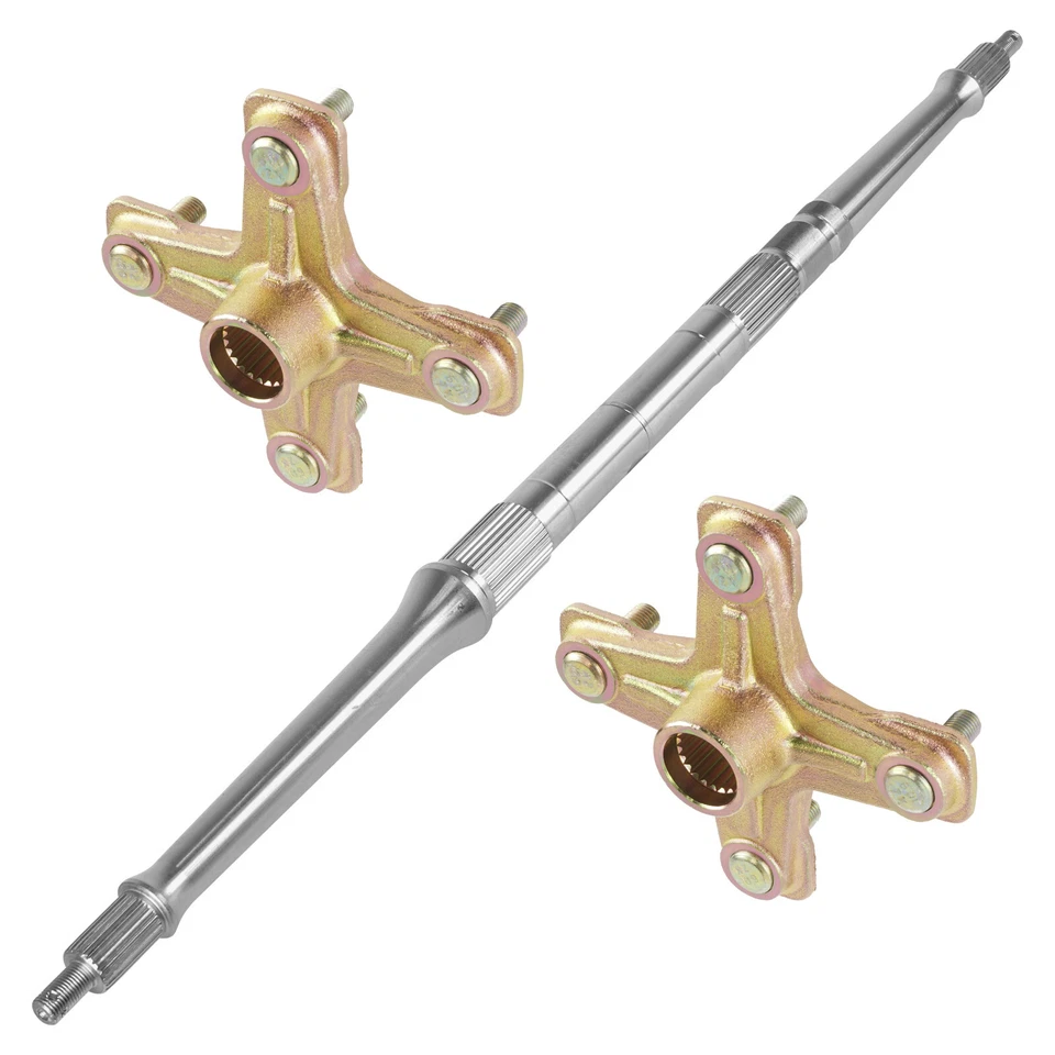 Eje trasero con buje de rueda para Yamaha Raptor 660R YFM660R 2002 2003 2004 2005 Foto 4 de 4