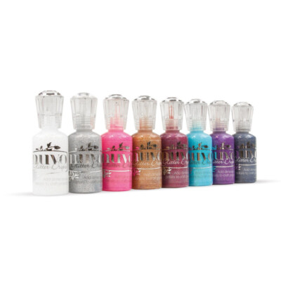 Nuvo GLITTER DROPS 30ml (Choose from 18 colours) Tonic Studios