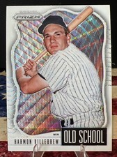 2021 Panini Prizm Old School White Wave Prizm Harmon Killebrew #OS-6 Twins HOF