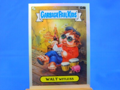 Walt Witless 134b Garbage Pail Kids 2021 GBK Refractor