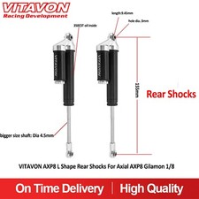 Vitavon AXP8 L Shape Rear Shocks 155mm For Ax...