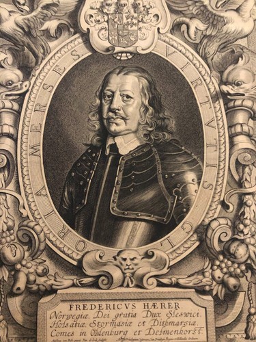 Ritratto Federico III, re di Danimarca, duca di Schleswig-Holstein 1650 - Imagen 2 de 10