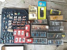 HUGE Vintage HO Train Model Scale Minifigure Lot Railroad Toy Collect Germany