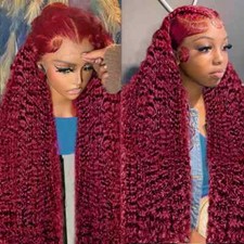 13x6 Wave Lace Front Wave Human Hair 13x4 HD Lace Frontal Curly Wigs for Woman