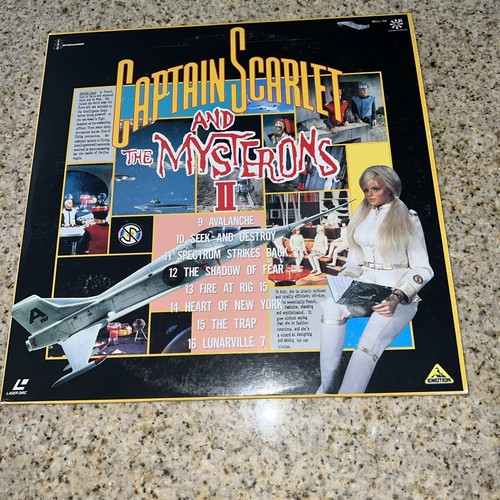 CAPTAIN SCARLET AND THE MYSTERONSⅡ - Japanese original Vintage LASER DISC - Picture 2 of 4