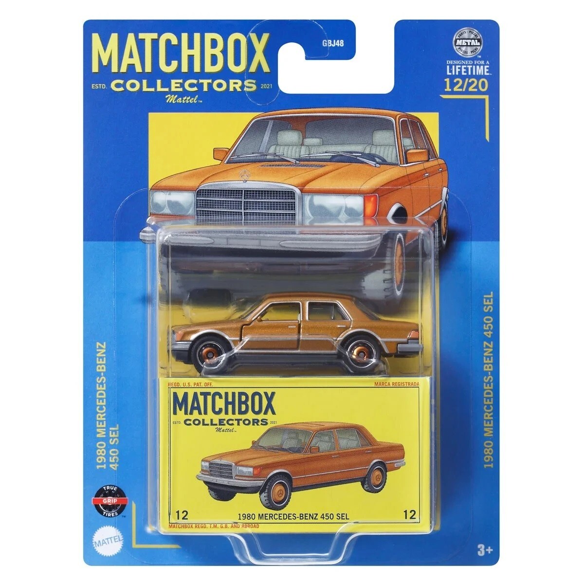 Matchbox - 2024 Collectors 12/20 1980 Mercedes-Benz 450 SEL