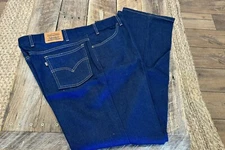 Vintage Levis Jeans Men 44 X 30 Blue 547 Denim Bootcut 90s Orange Tab Dark Wash