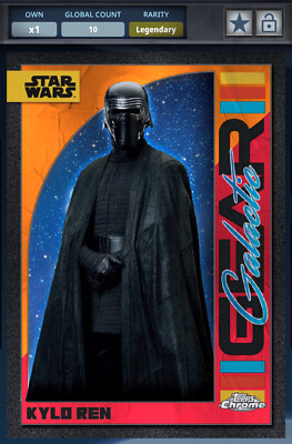 Kylo Ren (10cc) | Mustafar Chrome Lava | Star Wars Card Trader