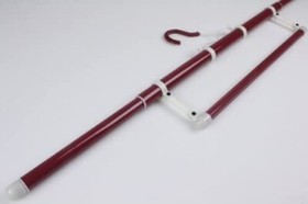 Kimono Telescopic Hanger Max. Length 1250mm W/ Obi Kake Yukata Hakama Set of 4