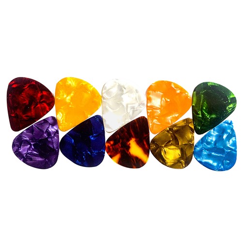 30pcs 30 Various Guitar Picks Different Colors Different Thicknesses Have
