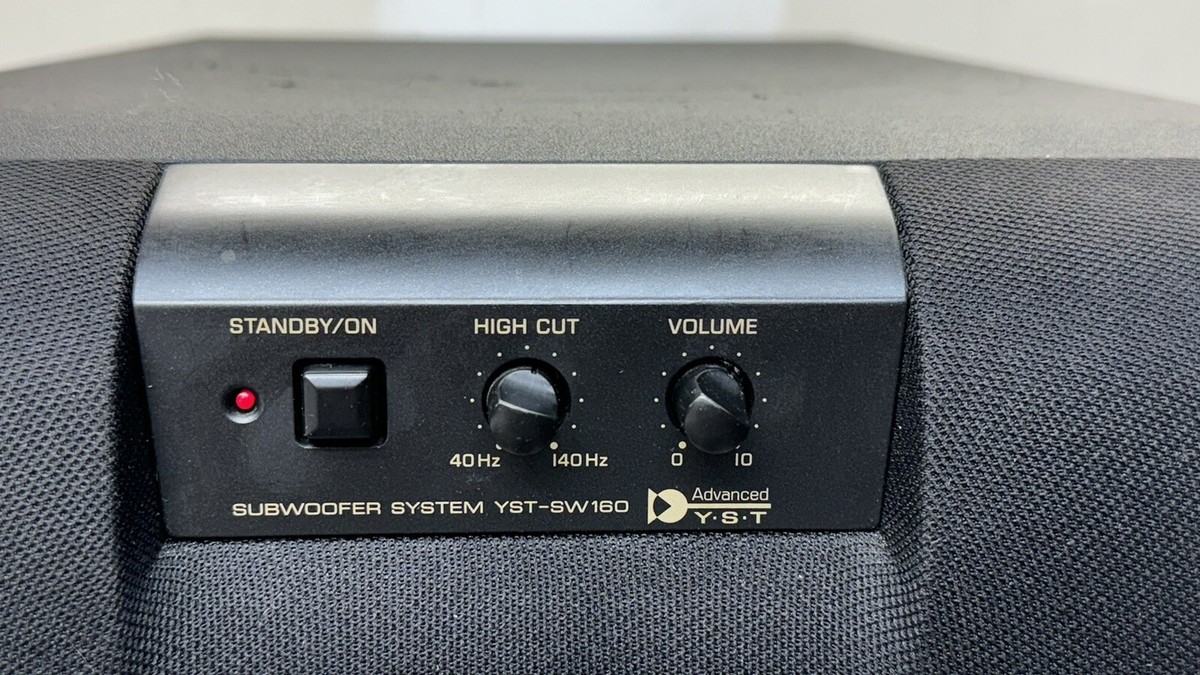 Yamaha YST-SW160 Active Servo Processing MONSTER Subwoofer Japan 