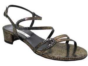 black dressy sandals low heel