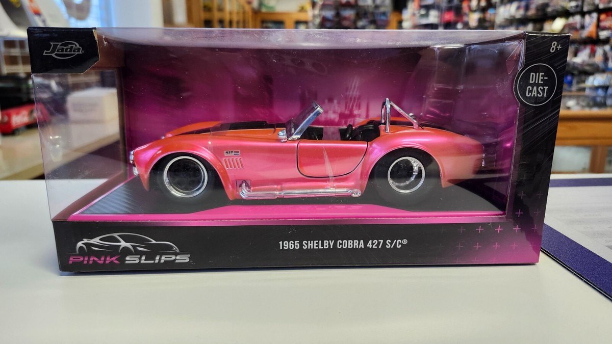 Jada Pink Slips 1965 Shelby Cobra 427 S/C in Pink | eBay