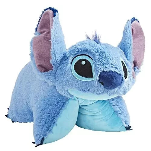 "Almohada Stitch Mascotas Disney Lilo & Stitch Peluche Juguete Azul 13""x13""x8""" - Imagen 1 de 10