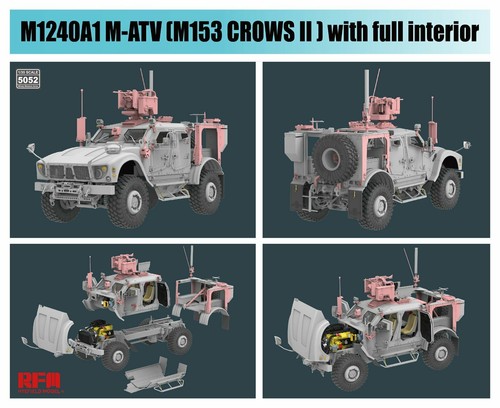 Rye Field RM-5052 1/35 M1240A1 M-ATV w/M153 Crows II - Foto 2 di 5