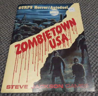 GURPS Horror / Autoduel - Zombietown USA - Steve Jackson Games 6103