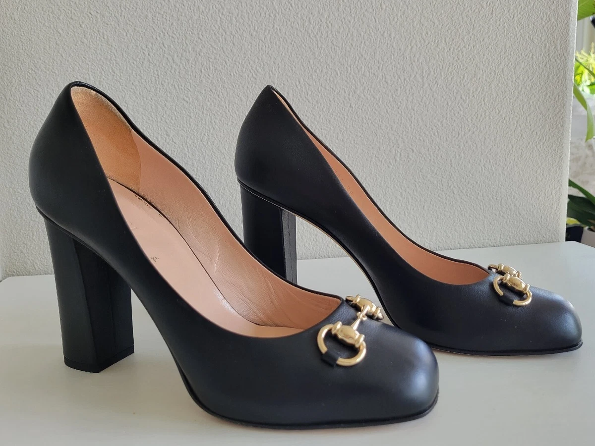 Escarpin gucci noir sales