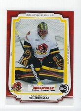 2012-13 Belleville Bulls (OHL) Malcolm Subban (Vegas Golden Knights)