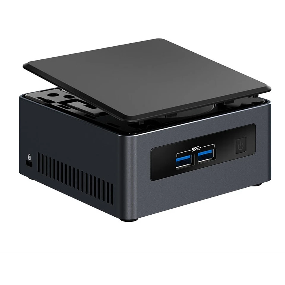 Barebone Mini PC Intel  NUC7i5DNH2E Intel Core i5-7300U DDR4 Wi-Fi AC - Photo 3/4
