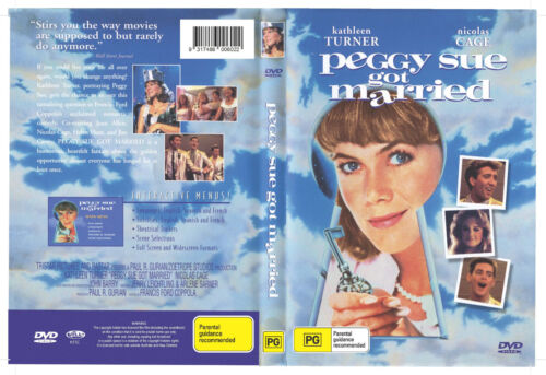 DVD Peggy Sue Got Married, 1986 totalmente nuevo sellado reproduce en todo el mundo - Imagen 1 de 1