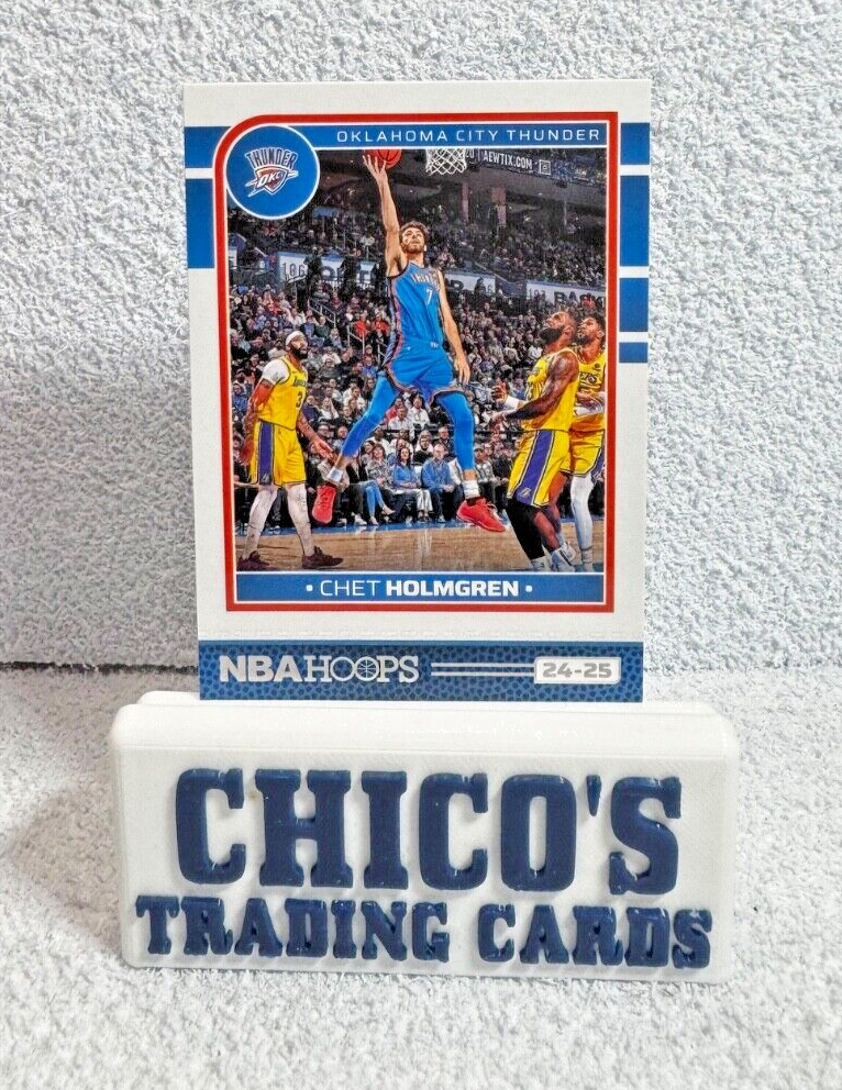 2024-25 Panini NBA Hoops #175 Chet Holmgren | eBay