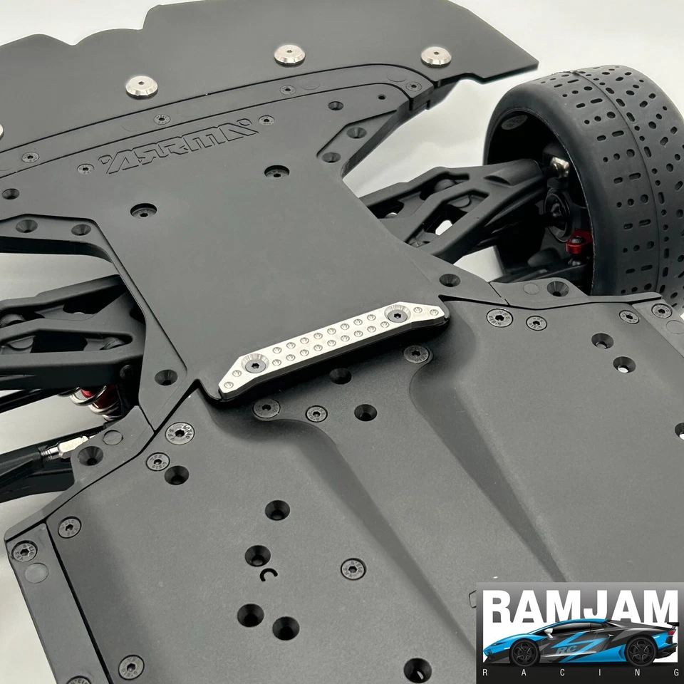 Arrma Infraction 6s Titanium Front Skid Plate - Image 3 of 4