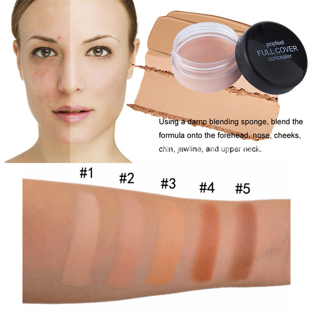 Skin Scar Tattoo Cover Birthmark Concealer Waterproof Spot Hide Makeup