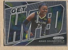 Arike Ogunbowale 13 2022 Panini Prizm Get Hyped - Dallas Wings