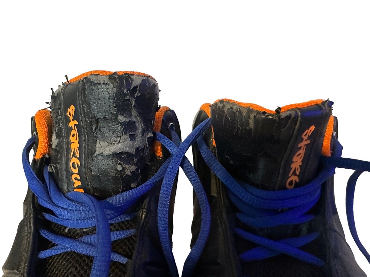 Starbury II High Top - Rare Blue/Black/Orange Mens Starbury 2 High Knicks Shoe 21761 Blue Orange Marbury  main image 4