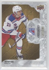 2019-20 Upper Deck Engrained Rookies 137/299 Adam Fox #64 4f5