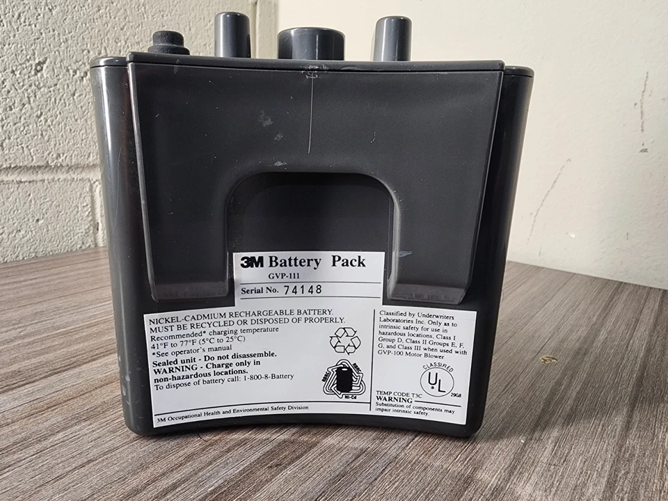 3M GVP-111 Battery Pack Belt- Mounted PARR System - Image 4 of 4
